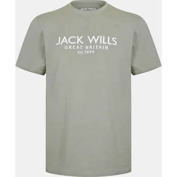 Pánské tričko Tričko Jack Wills Silver Sage 2846759 S