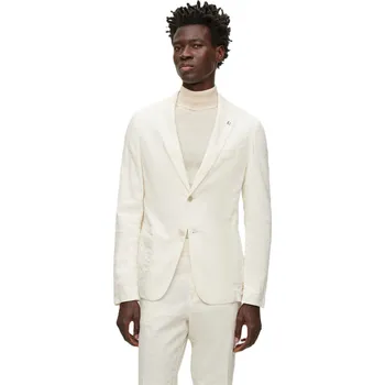 Pánská bunda Bunda Boss White 2827688 42 (52)