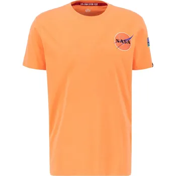 Pánské oblečení Tričko Alpha Industries 710 Tangerine 8289320 L