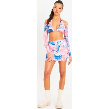 Dámská sukně Missy Empire Pink 8278090 6 (2XS)