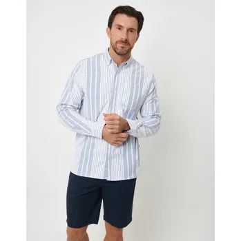 Pánská košile Košile Saltwell Blue Stripe 9799209 Large