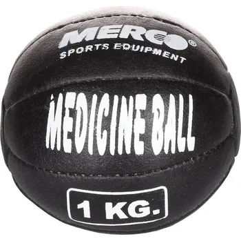 Medicinbal Merco Black Leather kožený medicinální míč Hmotnost: 3 kg