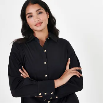 Dámská košile Košile Biba Black 2217962 6 (2XS)