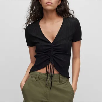 Dámské tričko Tričko Hugo Black 4650826 6