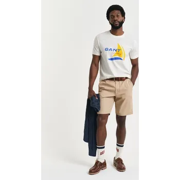 Pánské kraťasy Kraťasy Gant Dark Khaki 6934041 32W R