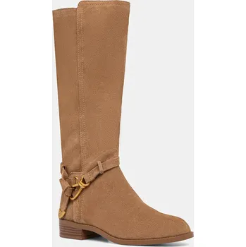 Dámské kozačky Semišové boty Steve Madden Xtreme 11005013.215 hnědá 82X, EUR 39