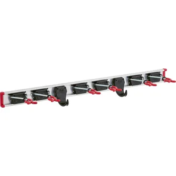 držák na solární panel BRUNS SB6.2.075 sada držáků na nářadí - 6 držáků, 2 háčky, lišta 75 cm