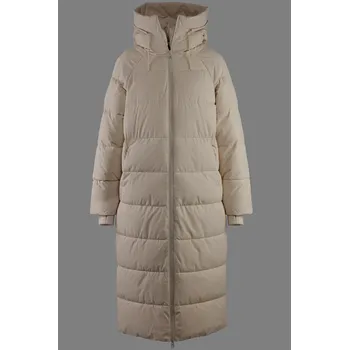 KRÉMOVÝ EXTRA DLOUHÝ ZIMNÍ KABÁT Vero Moda