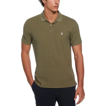Pánské tričko Tričko Original Penguin Dsty Olive Hthr 5112391 Large