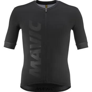 cyklistický dres Dres Mavic AKSIUM BLACK (T000550), M
