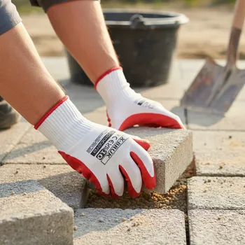 Pracovní rukavice Procera Rukavice X-BRUK Velikost 10 červená