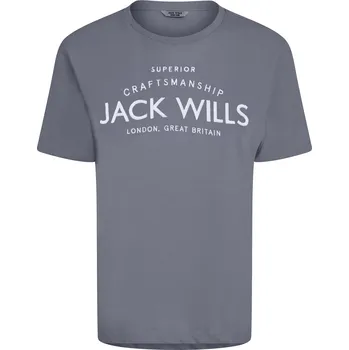 Dámské tričko Tričko Jack Wills Dusky Blue 868361 8 (XS)