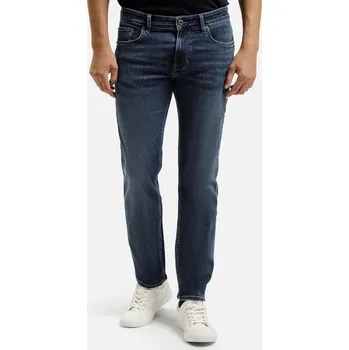 Pánské džíny Cross džíny Regular Fit Jack F194-717 tmavě modré Velikost: 33/32