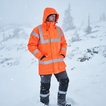 pracovní bunda Portwest Bunda BIZFLAME DARLOW WINTER, různé barvy Velikost XXXL oranžová