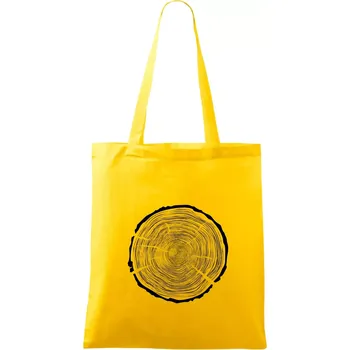 Letokruhy 100 bez věku - Taška bavlněná - 42 x 38 cm ( Žlutá )