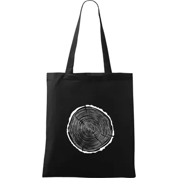 Letokruhy 40 bez věku - Taška bavlněná - 42 x 38 cm ( Černá )