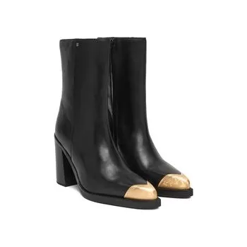 Dámské kozačky Polokozačky Bronx Mya-Mae 34372-A Černá 38