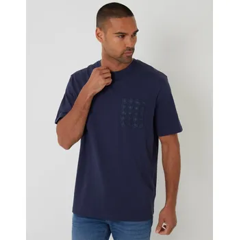 Pánský svetr Svetr Threadbare Navy 1395498 Small