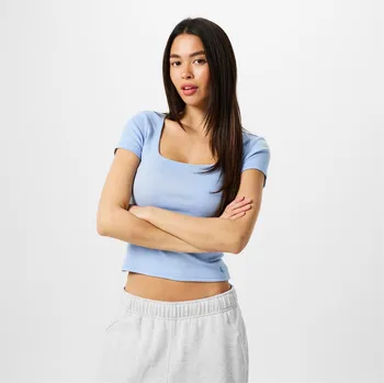 Dámské tričko Tričko Jack Wills Brunnera Blue 9201198 14 (L)