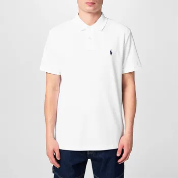 Pánská móda Tričko Polo Ralph Lauren White 5169921 L