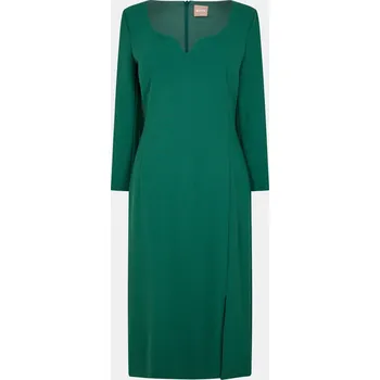 Dámské šaty Šaty BOSS Open Green 7418758 10 (M)