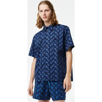 Pánská košile Košile Lacoste Blue 3855802 5XL