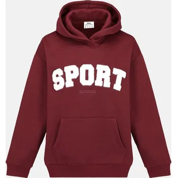 Dámská móda Mikina Slazenger Burgundy 215990 14 (L)