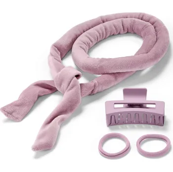 Barva na vlasy 690181 - Tchibo - Sada pro natáčení vlasů bez použití tepla - barva: růžová