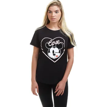 Dámské oblečení Tričko Disney Black 251124 8 (S)