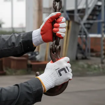 Pracovní rukavice CERVA GROUP Rukavice REDWING Velikost 10 červená