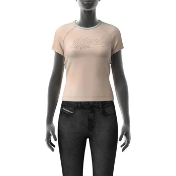 Tričko Diesel Pink 6468265 M