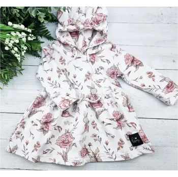 Dívčí šaty Mikinošaty Princess s dlouhým rukávem - Bunny 128