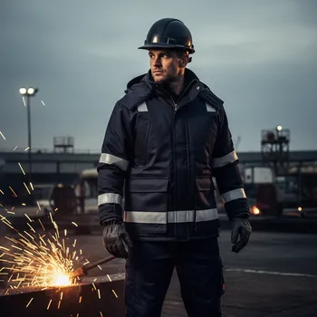 pracovní bunda Portwest Bunda BIZFLAME DURROW WINTER, různé barvy Velikost XXXL modrá