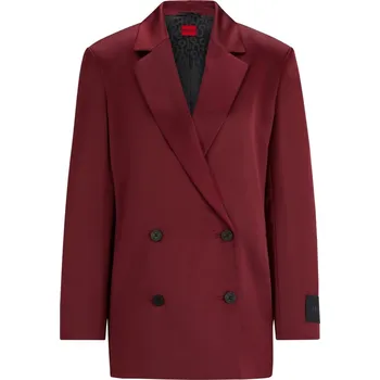 Dámská vesta Bunda Hugo Dark Red 605 958272 4 (XXS)