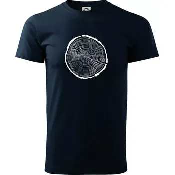 Letokruhy 40 bez věku - Triko extra velké (5-8XL) - 7XL ( Námořní modrá (velmi tmavá - téměř černá) )