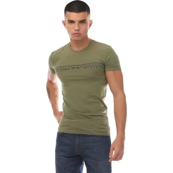 Oblečení a móda Tričko Emporio Armani Green 4321704 L