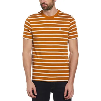 Pánské tričko Tričko Original Penguin Sudan Brown 3778035 Small