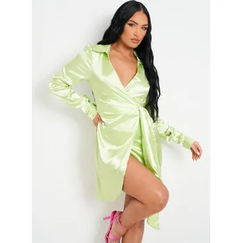 Dámská sukně Missy Empire Lime 630876 6 (2XS)