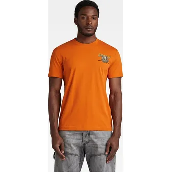 Pánské tričko Tričko G Star Orange 3930031 Large