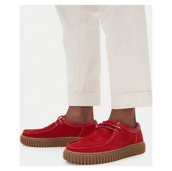 Dámské polobotky Clarks Polobotky Torhill Low 26180908 Červená 40