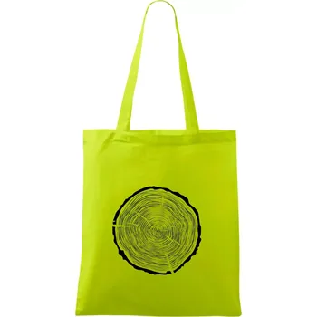 Letokruhy 60 bez věku - Taška bavlněná - 42 x 38 cm ( Limetková )