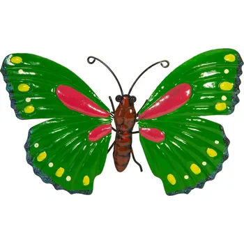 Obraz Dekorativní motýl 26 cm žlutý SASKA GARDEN