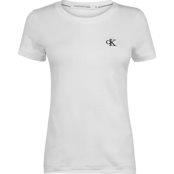 Tričko Calvin Klein Jeans Bright White 8346478 6 (2XS)