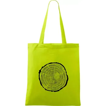 Letokruhy 70 bez věku - Taška bavlněná - 42 x 38 cm ( Limetková )