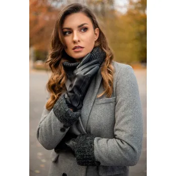 Podprsenka Betlewski pětiprsté rukavice z pravé kůže velikost XXL - dámské