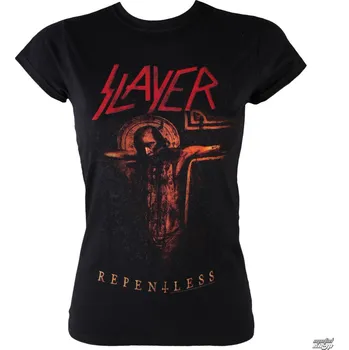 Dámské tričko Tričko metal dámské Slayer - Repentless Crucifix - ROCK OFF - SLAYTEE28LB - XL