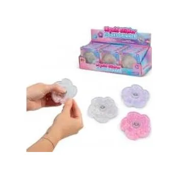 Gadget Fidget Spinner z Płynnym Brokatem