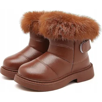 Pracovní obuv Dětské sněhule černé barvy velikost 21