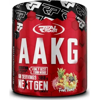 Aminokyselina Arginin v prášku Real Pharm AAKG 300g Real Pharm 300 g grapefruit