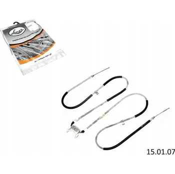 Brzdová hadice Lanko ruční brzdy parkovací LINEX 15.01.07